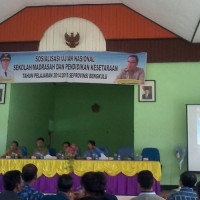 MAN Ipuh Ikuti Sosialisasi Ujian Nasional Tingkat Kabupaten