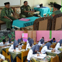 Ka.Kemenag Rejang Lebong Monitoring UN MAN Curup 