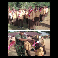 MIN Pondok Kelapa Benteng Ikuti Lomba Giat Pramuka