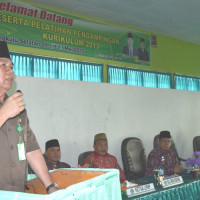 Ka.Kanwil Buka Pelatihan Pendampingkan K-13 Kemenag BS