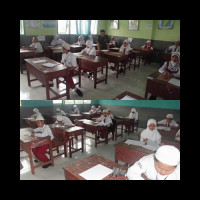 MIN 01 Dusun Curup RL Laksanakan Ujian Nasional