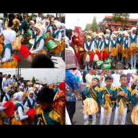 HUT Kota Curup, Group Drumband MIS GUPPI Tasik Malaya Tampil Memukau