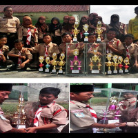 MTsN PUT Rejang Lebong Juara Umum Pramuka HUT GUDEP SMAN Binduriang