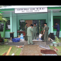 Rehab KUA, Kemenag Benteng Minta Pekerja Lebih Teliti