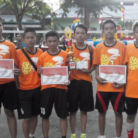 Meriahkan HUT RI, Tim Takraw MAN Curup Juara I