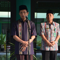 Prof.Dr.H. Nasaruddin Umar, MA Pimpin Apel Pagi Kanwil Kemenag Bengkulu