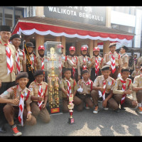 MTsN 2 Kota Raih Juara Umum Penggalang Pramuka 