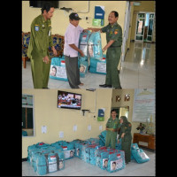 Ka Kemenag Lebong Terima Penyerahan Secara Simbolis Koper CJH Lebong