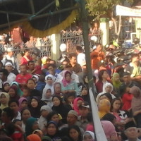 Warga Selupu Rejang Ramaikan Pemberangkatan JCH ke EHA Bengkulu