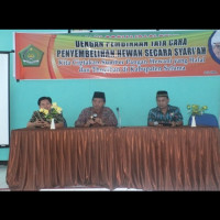 Kepala Kemenag Seluma Buka Acara Pembinaan Penyembelihan Hewan 