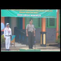 Polres Bengkulu Utara Pembina Upacara MAN Arga Makmur