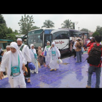 155 Jemaah Haji Bengkulu Utara Tiba Dengan Selamat