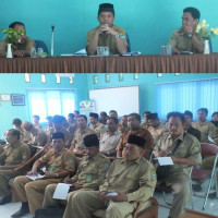 Ka.Kemenag Seluma Rakoor Bersama Kepala Madrasah dan Kepala KUA