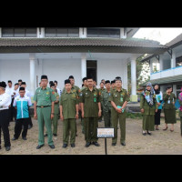 Kepala KUA Curup Tengah Ikuti Upacara Bendera Gabungan