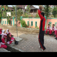 MIN Podok Kubang Benteng Latih Siswa Olah Raga Basket