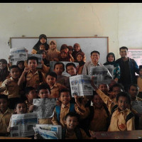 MIN Talang Empat Benteng Latih Kreatif Siswa Dengan Kerjasama Media Cetak