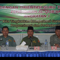 Kemenag Kota Bengkulu Adakan Orientasi Guru TPQ Angkatan I 