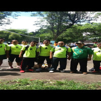 Ka MIN 01 Dusun Curup Berikan Dukungan Team Volly PC Kemenag RL