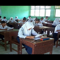 137 Siswa MTsN PUT Rejang Lebong Ikuti Ujian Semester 