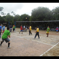 Kemenag Kota Bengkulu Adakan Pertandingan Persahabatan Volly Ball Menyambut HAB 