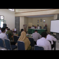 Ka Kemenag Lebong Gelar Rapat Koordinasi Evaluasi Pasca Haji