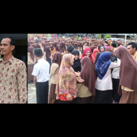 Kepala MAN Curup Memberikan Piagam dan Reward Bebas IPP