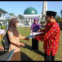 Ka.MTs.Baitul Makmur Curup Himbau Siswa Ikuti Kursus