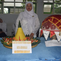 DW Kemenag Kota Bengkulu Ramaikan Acara Nasi Tumpeng HAB 