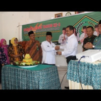 HUT Kemenag Benteng Ke-III Dimeriahkan Dengan Pemotongan Nasi Tumpeng