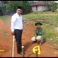 KUA Pondok Kubang Benteng Ukur Kiblat Masjid Baru