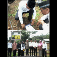 KUA Taba Penanjung Benteng Kunjungi MA Nurul Huda dan Ukur Kiblat Masjid