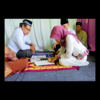 Penghulu Curup Timur RL Pandu Akad Nikah di KUA