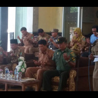 Ka.KUA Pondok Kubang Pimpin Do’a Musrenbang Pemda Benteng