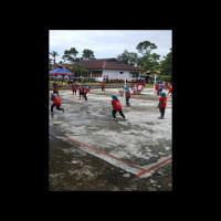 Team Volly Putra dan Putri MTsN Karang AnyarIkuti Fernando Cup di Alun–Alun Arga Makmur