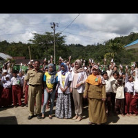 MIN Ketenong Terima Bantuan Susu Dinkes Lebong