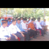 Ka.MIM 10 Karang Anyar Hadiri Peletakan Batu Pertama Pembangunan Masjid Al-Mustaghfirin