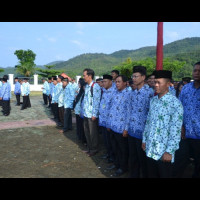 Pegawai Kemenag Lebong Ikuti Apel Gabungan