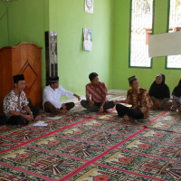 Sambut Kemenangan Masjid Teladan Kabupaten, Ka.KUA Pino Raya BS Rapatkan Barisan 