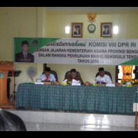 Kemenag Kota Bengkulu Ikut Hadir Dalam Kunjungan Komisi VIII DPR RI Ke MAN IC