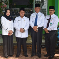 Ka. Kankemenag Kota Bengkulu Monitoring UN 