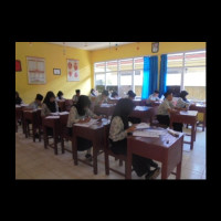 Siswa/i MTsN Muara Aman Lebong Laksanakan Ujian Sekolah