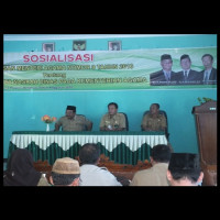 Kemenag Seluma Terima Sosialisasi PMA No. 8 dan 9 Tahun 2016     