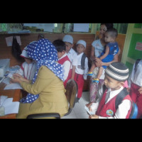 MIN 01 Dusun Curup RL Bagikan Tabungan Siswa  