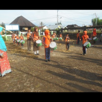 Anggota Drumband MIM 10 Karang Anyar Curup RL Gelar Latihan       