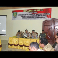 Kemenag Benteng Sampaikan Materi Dialog Publik Pakem  