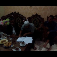 KUA Pondok Kubang Benteng Tandatangani Ikrar Wakaf  