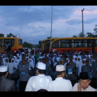 72 Orang JCH Kabupaten Benteng Tiba di Asrama Haji Antara Bengkulu  