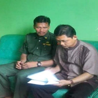 Kepala KUA Karang Tinggi Benteng Selesaikan Sertifikat tanah KUA