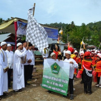 Kemenag Lebong Lepas Peserta Pawai Taaruf