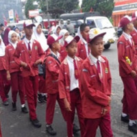 Keluarga Besar MIN 3 Kepahiang Ikut Pawai 1 Muharram 1438 H